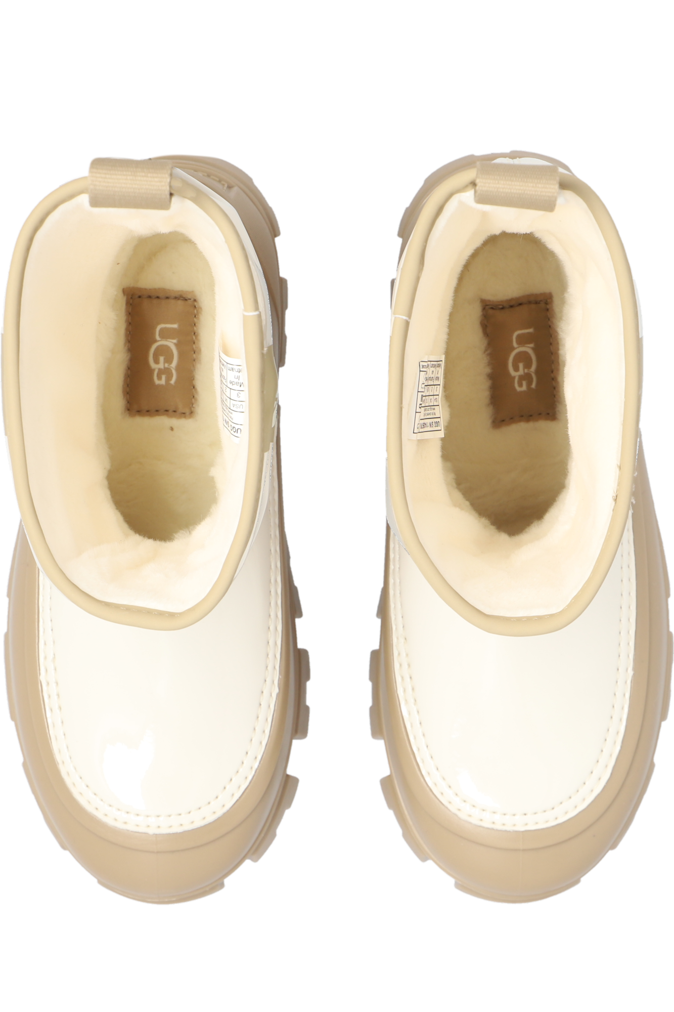 Cream 'Classic Brellah Mini' snow boots UGG Kids - Vitkac Canada